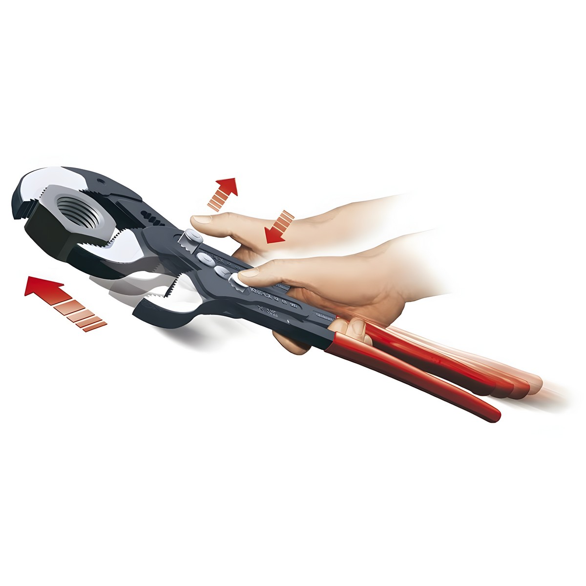 Клещи переставные трубные 560 мм Cobra XXL (черн) KNIPEX KN-8701560