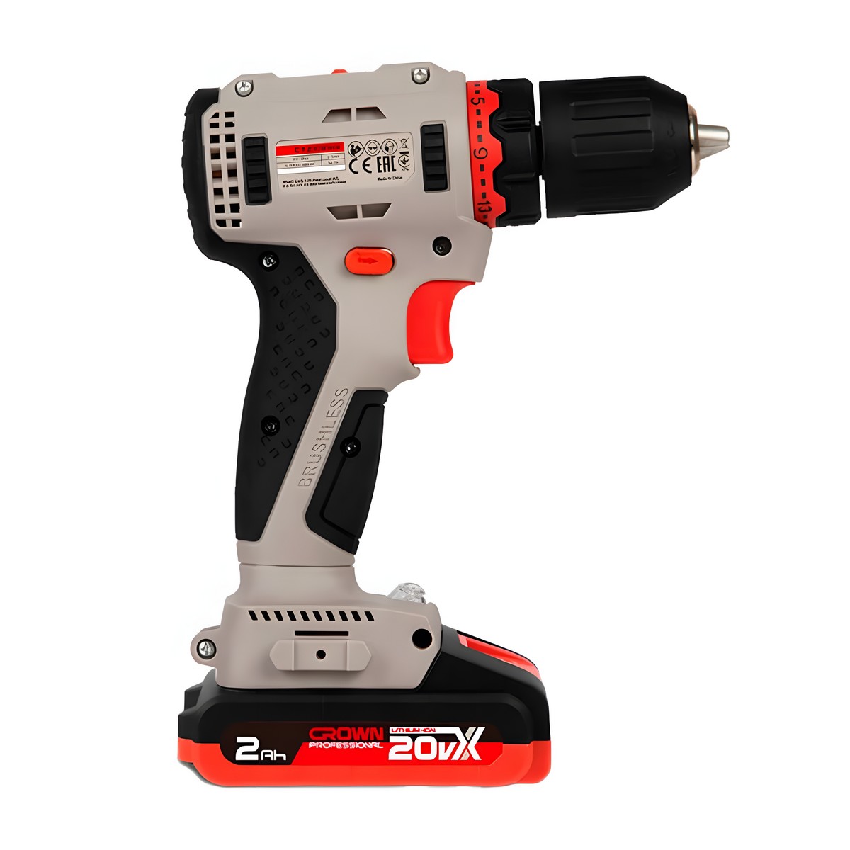 Аккумуляторный шуруповерт CROWN CT21091HX-2 BMC