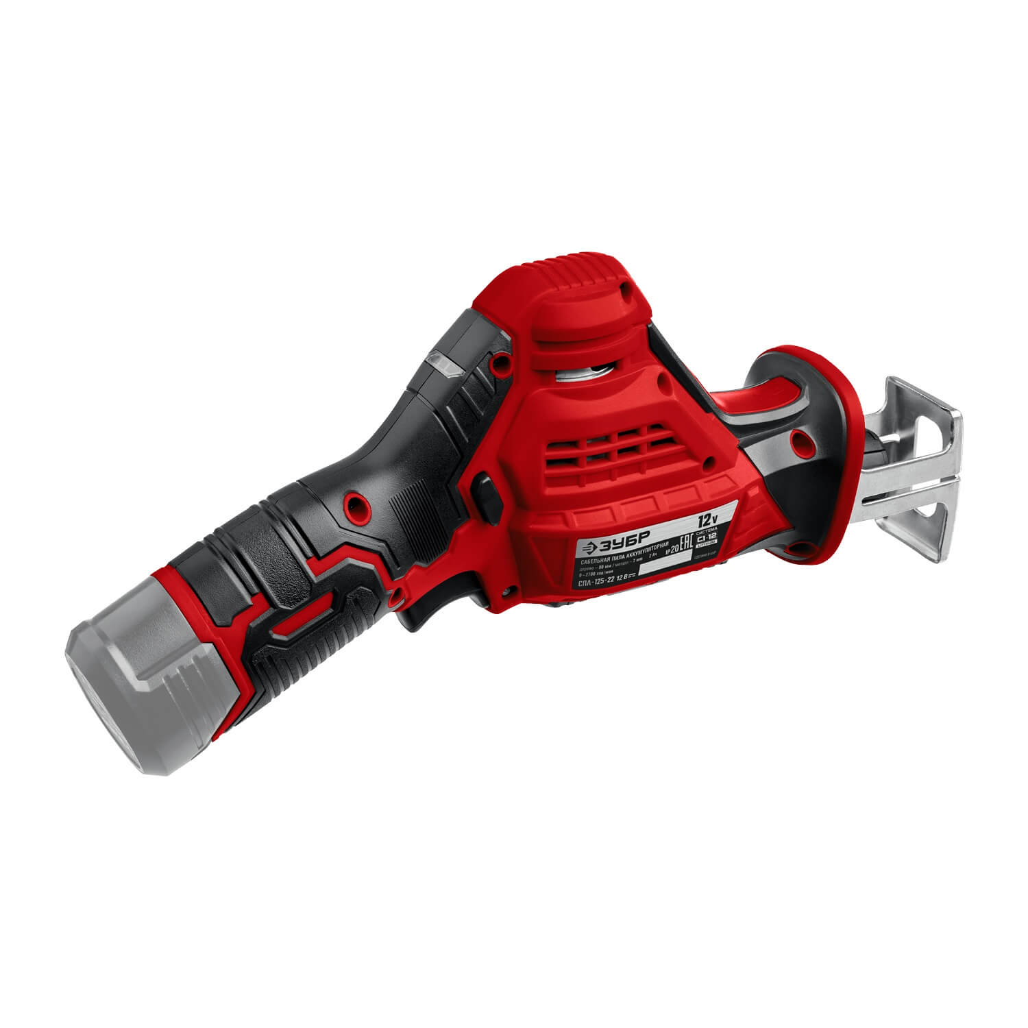 Пила сабельная аккумуляторная ЗУБР СПЛ-125 (без АКБ и ЗУ)
