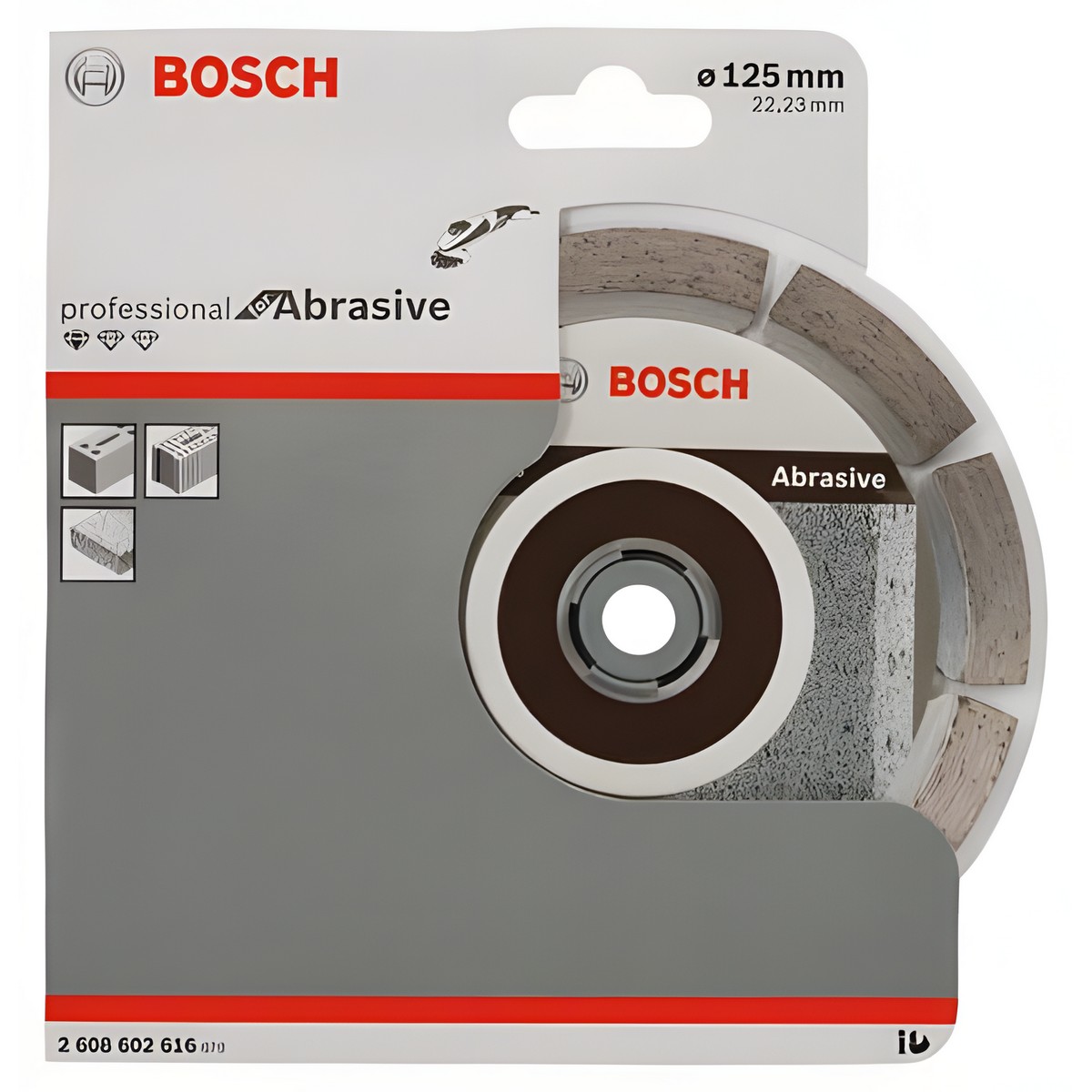 Диск алмазный 125 х 22.2 мм Standard for Abrasive BOSCH 2608602616