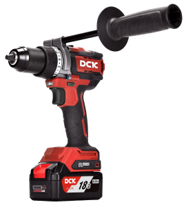 Дрель-шуруповерт аккумуляторная ударная DCK KDJZ20160I