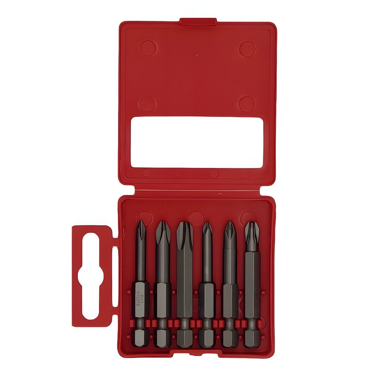 Набор бит, 6 шт. (PZ1-3, PH1-3 50 мм, в пласт. кейсе) FELO 03291516