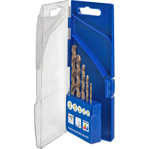 Набор сверл по металлу 5 шт. (2-6 мм) Эксперт ПРАКТИКА 640-254