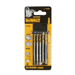 Пилки (5 шт., ламинат BIM 82х59х1.7х15ммT101BIF) DeWalt DT2080-QZ