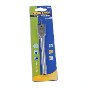 Сверло по дереву перовое 18 х 152 мм ПРАКТИКА 032-775