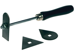 Скребок с 3-мя насадками (для технических фенов) MAKITA P-71554