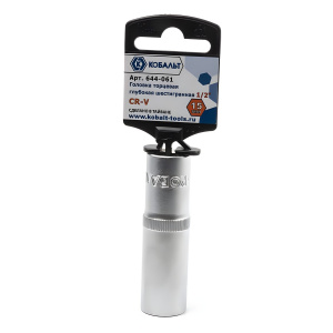 Головка торцевая удлиненная 15 мм 1/2'' КОБАЛЬТ 644-061