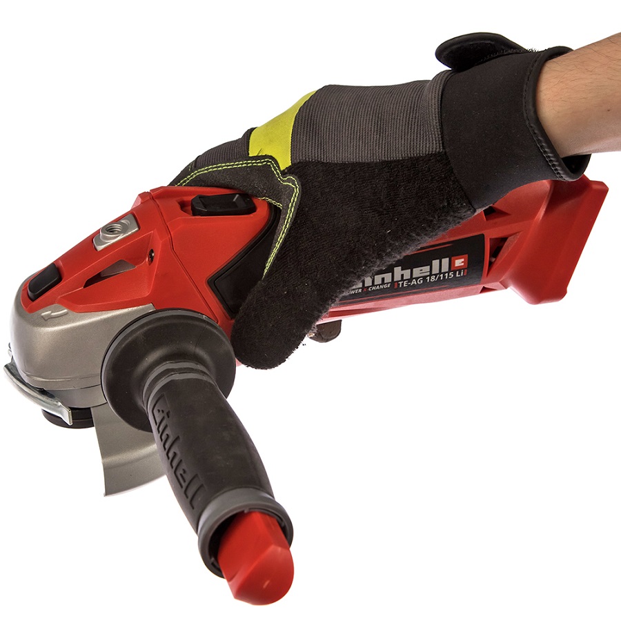 Шлифмашина угловая аккумуляторная Einhell PXC TE-AG 18/115 Li 4431110SET