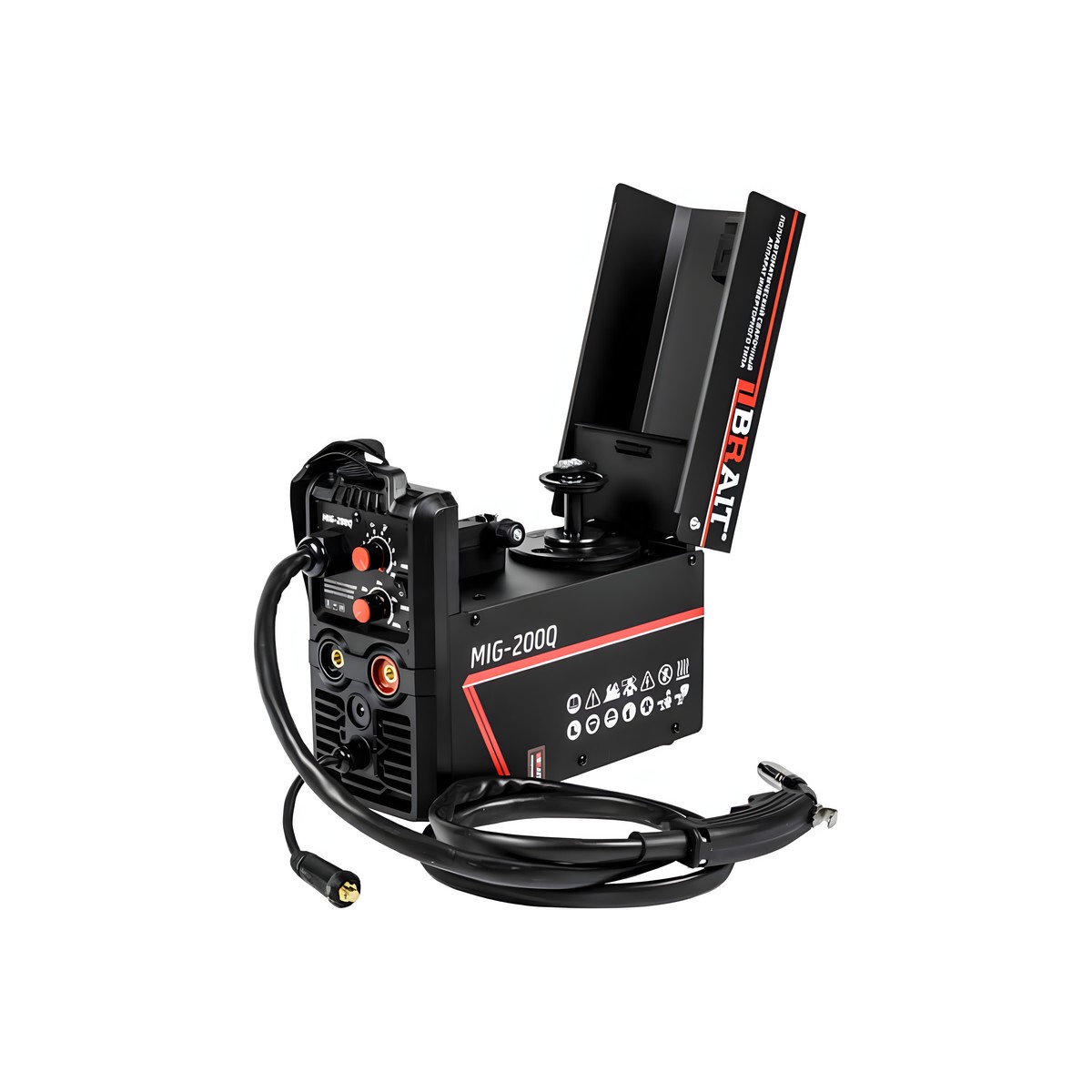 Инвертор сварочный полуавтомат BRAIT МIG-200Q 18.01.020.043