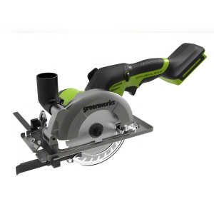 Мини-пила циркулярная аккумуляторная GREENWORKS G24MCS (без АКБ и ЗУ) 1501207