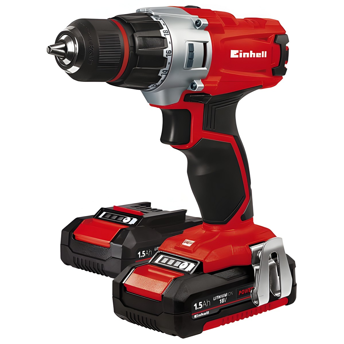 Дрель аккумуляторная Einhell PXC TE-CD 18/2 Li kit 4513830
