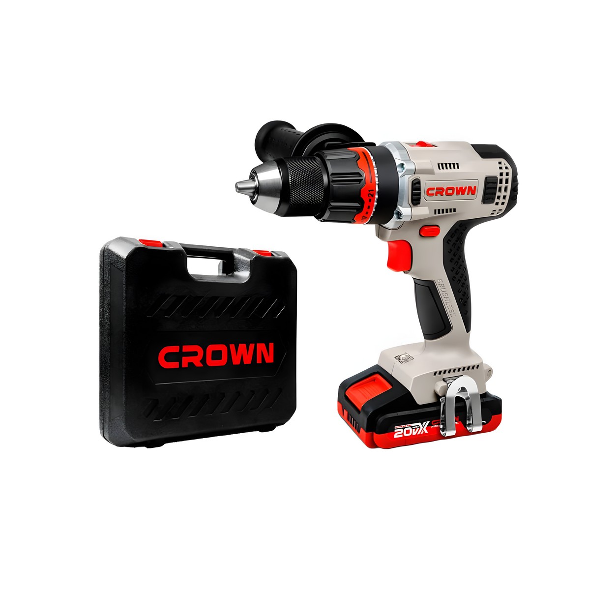 Аккумуляторный шуруповерт BL CROWN CT21090HMX-2 BMC