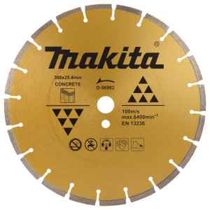 Диск алмазный 300 х 25.4/20 мм (бетон) MAKITA D-56982