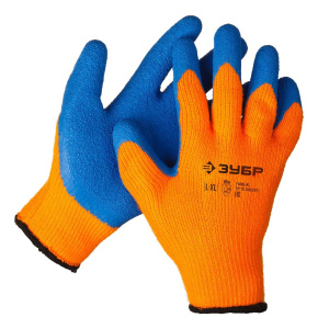 Перчатки акриловые (латексное покрытие, 10 класс, размер L-XL) ЗУБР УРАЛ 11465-XL