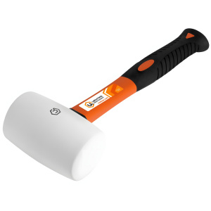 Киянка резиновая 900 г. Тройная сила (белая) ЦИ 0607-900