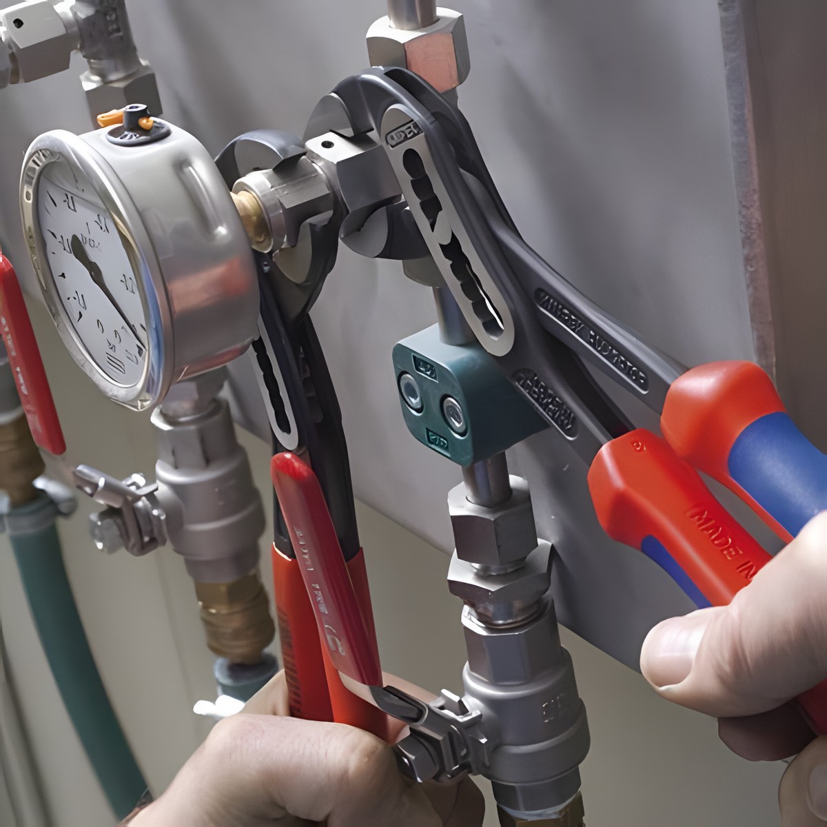 Клещи переставные трубные 250 мм Alligator (черн) KNIPEX KN-8802250