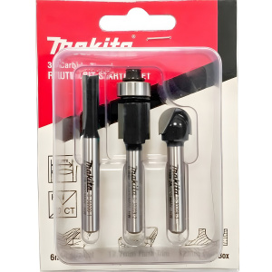 Набор фрез (3 шт., хвостовик 6 мм) MAKITA D-70459