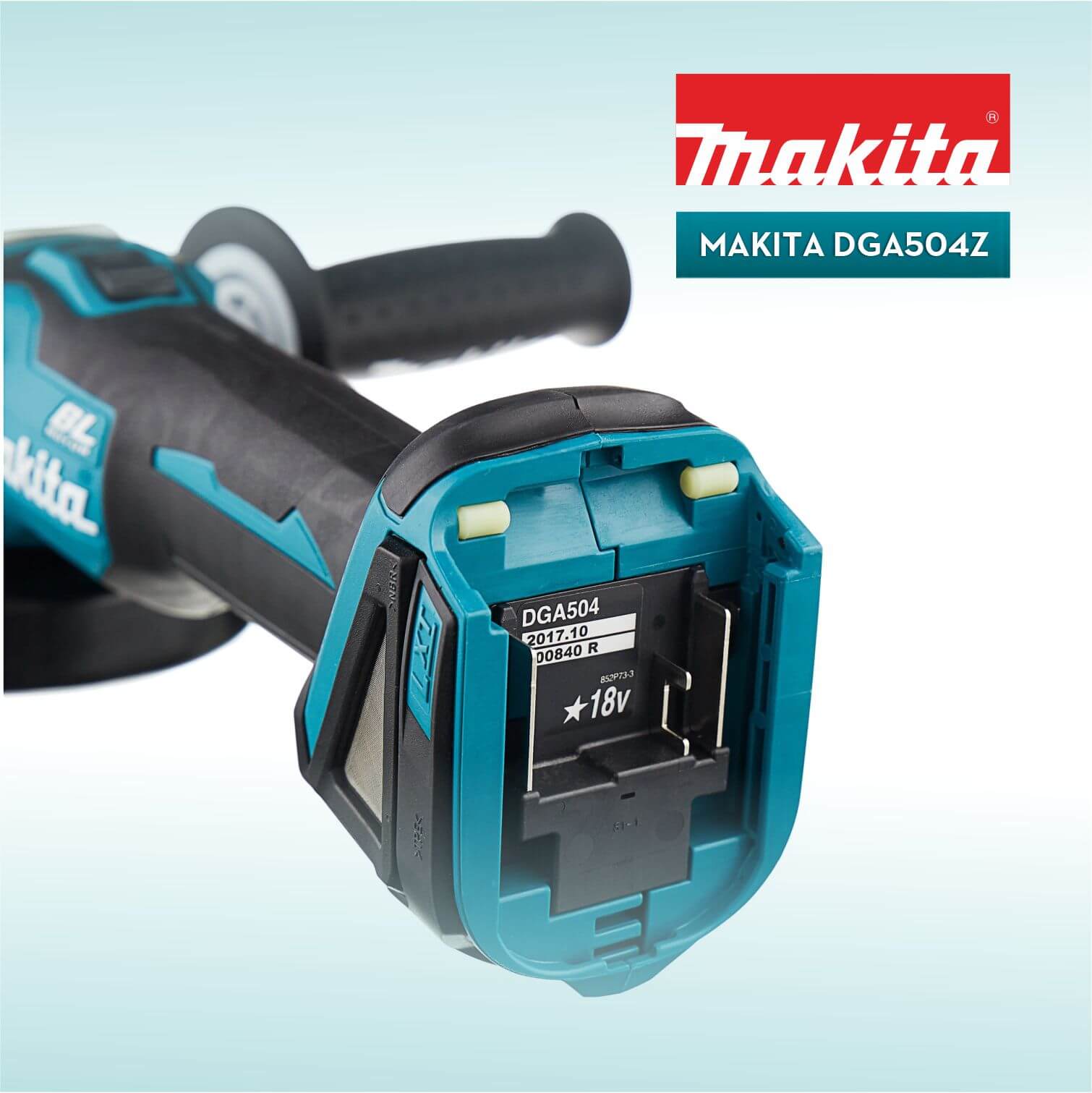 Шлифмашина угловая аккумуляторная MAKITA DGA504Z (без АКБ и ЗУ)