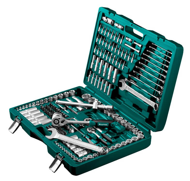Набор инструмента универсальный KRAFTOOL X-Drive (216 предм.) 27888-H216