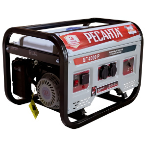 Электростанция бензиновая РЕСАНТА БГ 4000 Р