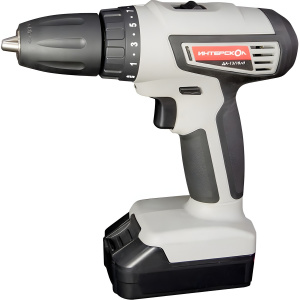 Дрель аккумуляторная ИНТЕРСКОЛ ДА-13/18Л3 (Li-Ion)
