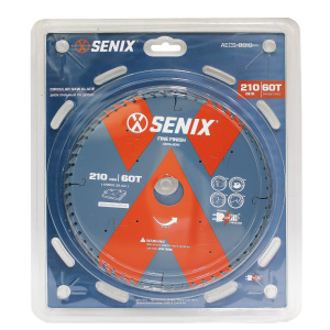 Диск пильный по дереву 210мм х 30 мм, 60Т, SENIX