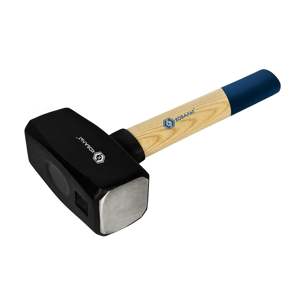 Кувалда 5000 г. (деревянная ручка, длина 350 мм) КОБАЛЬТ 918-855