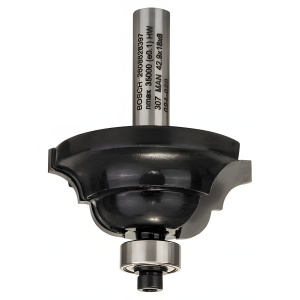 Фреза профильная (d8/D42.9/H18/L60/R6.3) HM BOSCH 2608628397