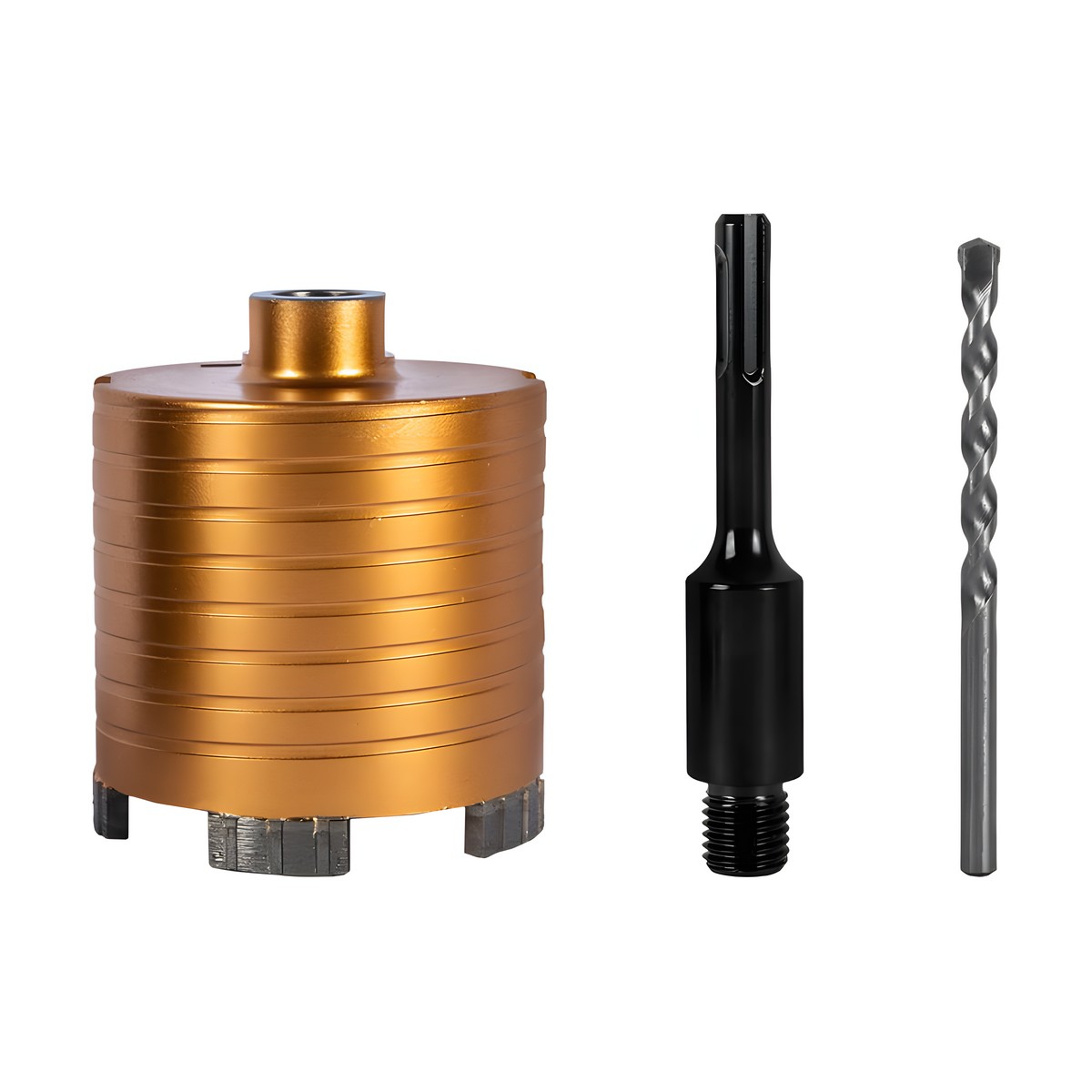 Коронка алмазная 82 мм SDS-Plus (бетон) Эксперт ПРАКТИКА 908-283