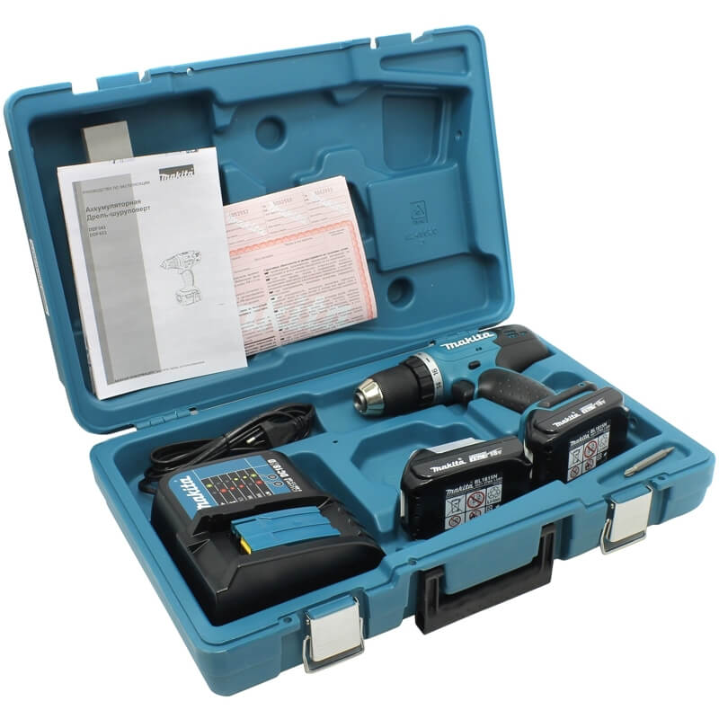 Дрель аккумуляторная MAKITA DDF453SYE
