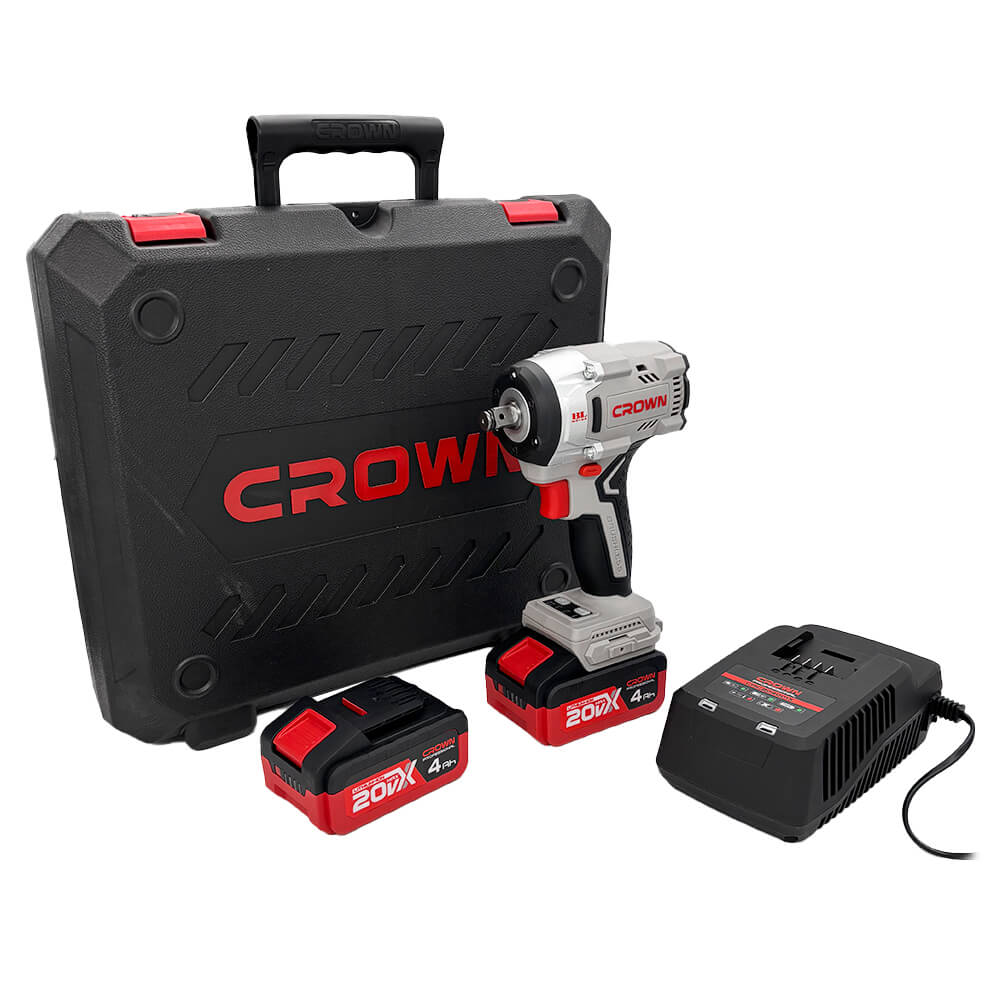 Гайковерт аккумуляторный бесщеточный CROWN CT22062HX-4 BMC