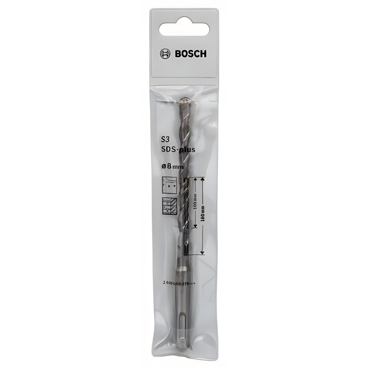 Бур 8 х 100 х 160 мм SDS-Plus-1 BOSCH 2608680270