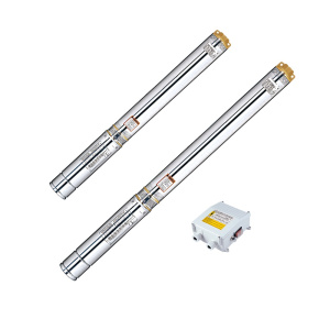 Насос скважинный LEO 3XRm 2/15-0.37 (пульт управления)