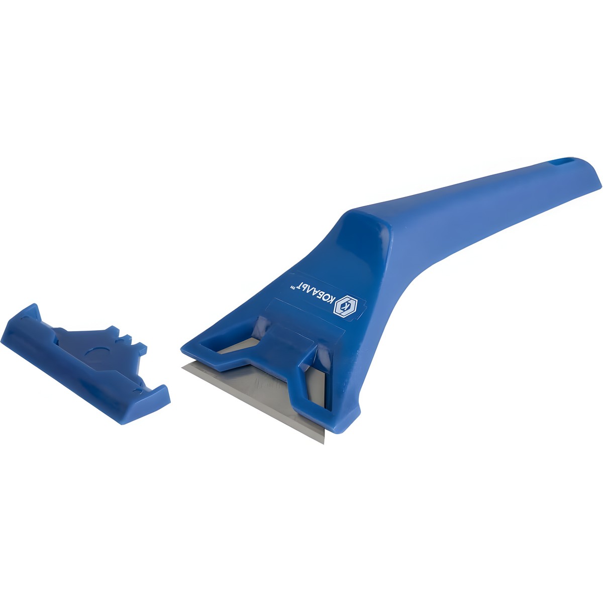 Скребок для стекла 180 мм (трапециевидное лезвие 19 мм) КОБАЛЬТ 242-069