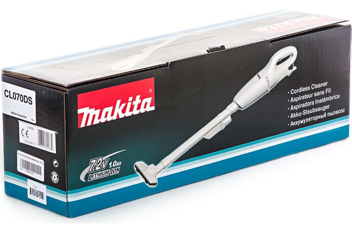 Пылесос аккумуляторный MAKITA CL070DS