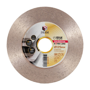 Диск алмазный 125 х 1.6 х 25 х 22.2 мм ZAUSOVKA EDGE Extra Line (керамогранит) DIAM 000728