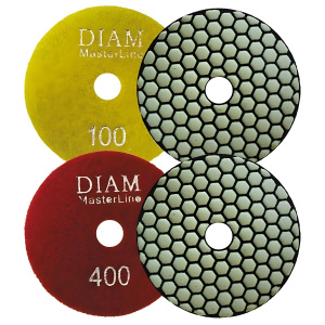 Круг алмазный шлифовальный гибкий 100 мм P800 MasterLine (сухая) DIAM 000569