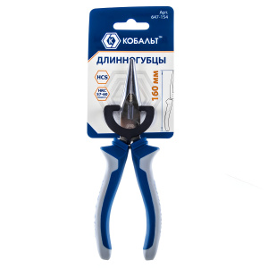 Длинногубцы 160 мм КОБАЛЬТ 647-154