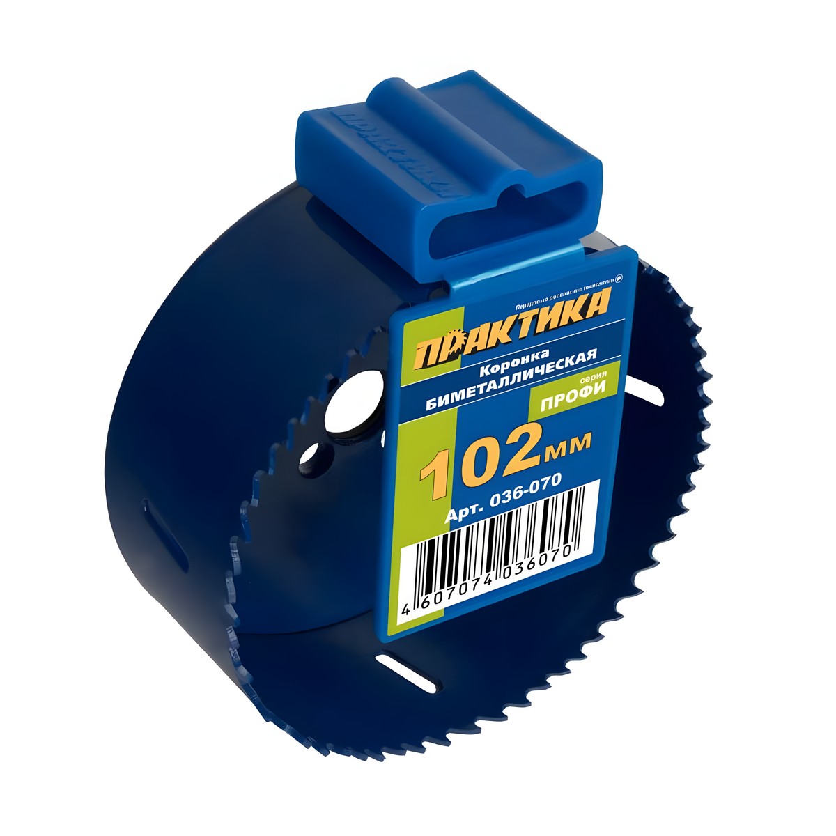 Коронка пильная 102 мм ПРАКТИКА 036-070