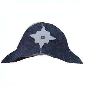 Шапка "Модельная наполеоновка" (п/ш, серая)