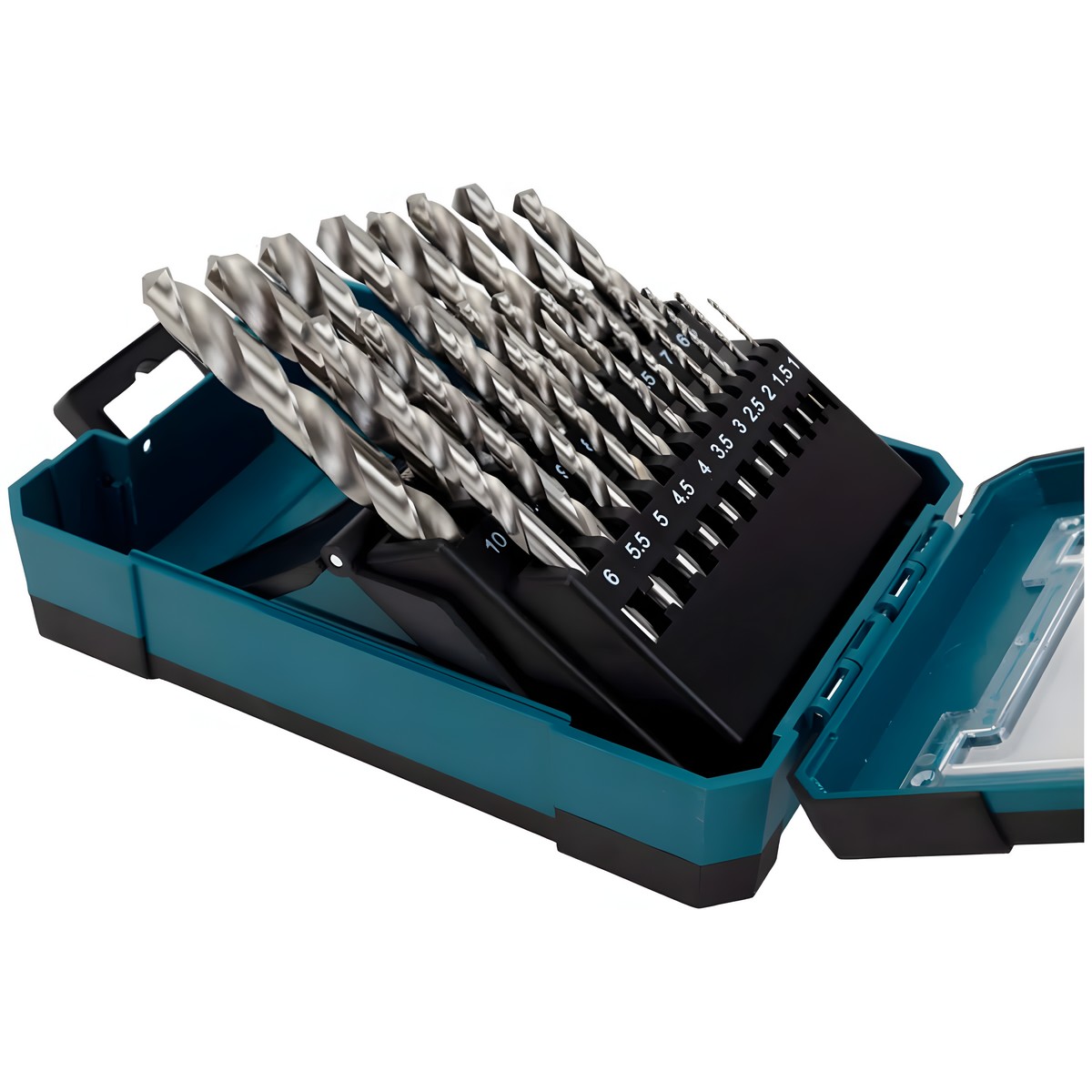 Набор сверл по металлу 19 шт. (1-10 мм, 0.5 мм) HSS-G MAKITA D-67549