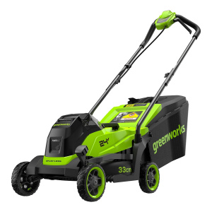 Газонокосилка аккумуляторная GREENWORKS GD24LM331 2520607UB
