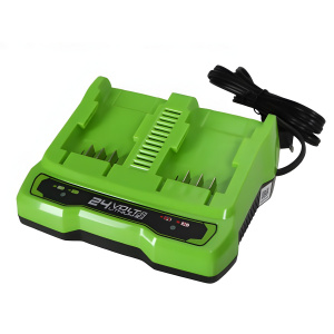 Устройство зарядное GREENWORKS G24X2UC2 (24 В, для 2-х аккумуляторов) 2931907