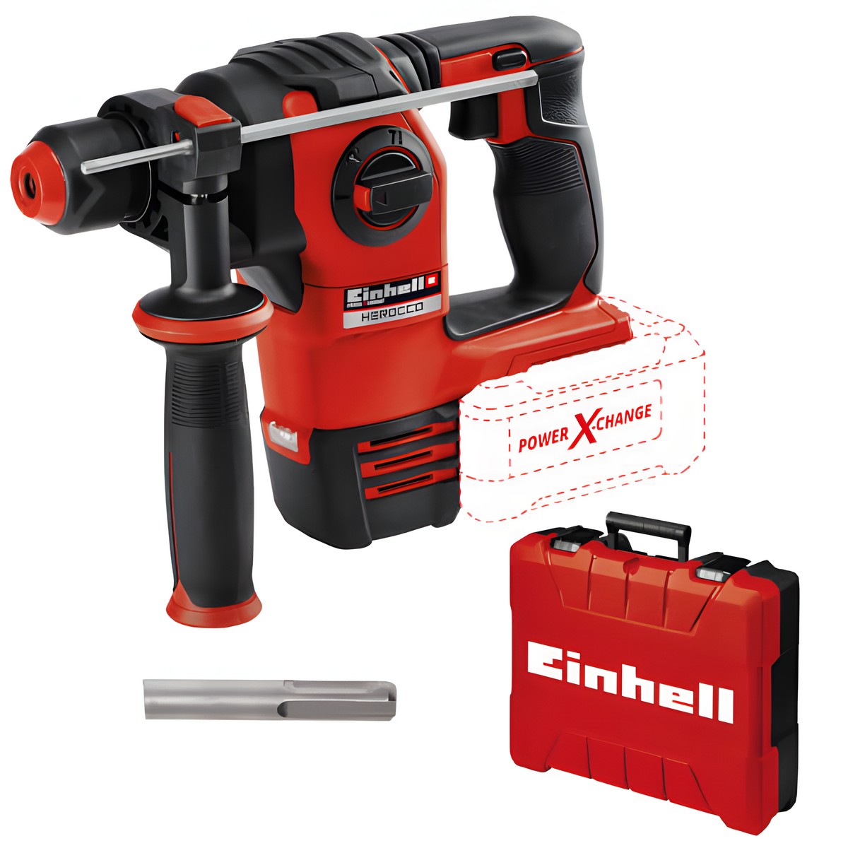 Перфоратор аккумуляторный Einhell PXC HEROCCO + Starter Kit 4.0 4513900SET