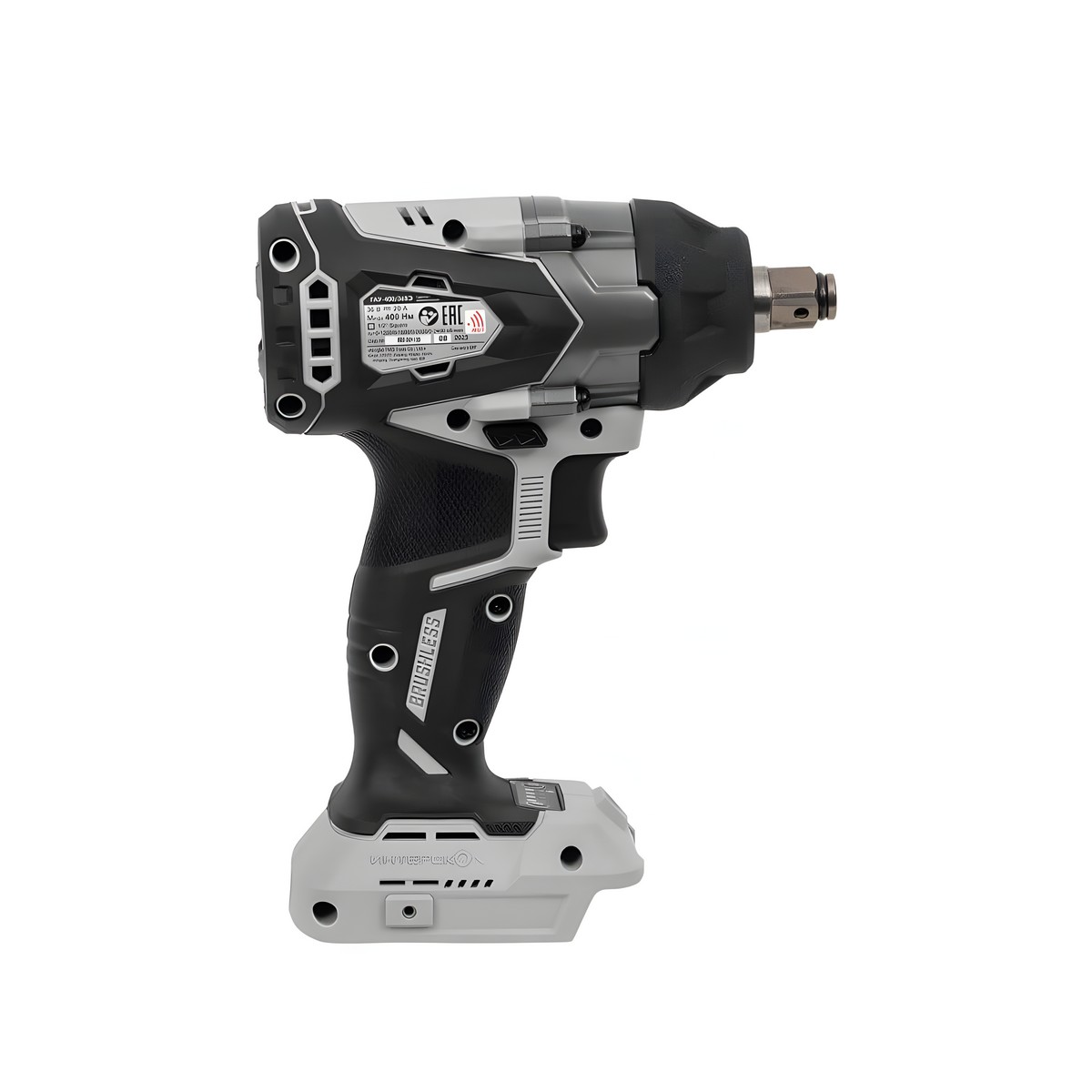 Гайковерт аккумуляторный ударный ИНТЕРСКОЛ ГАУ-400/36ВЭ АПИ (без АКБ и ЗУ)