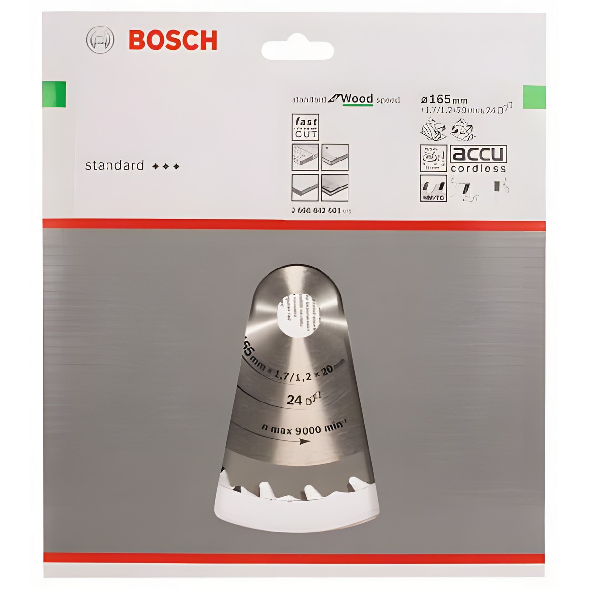 Диск пильный 165 х 20 мм 24T Speedline BOSCH 2608642601