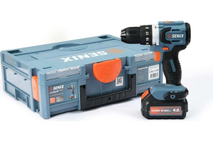 Дрель-шуруповерт аккумуляторный SENIX PDDX2-M2-EU SET