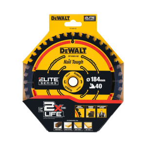 Диск пильный 184 х 16 мм 40T (дерево) DeWalt DT10303