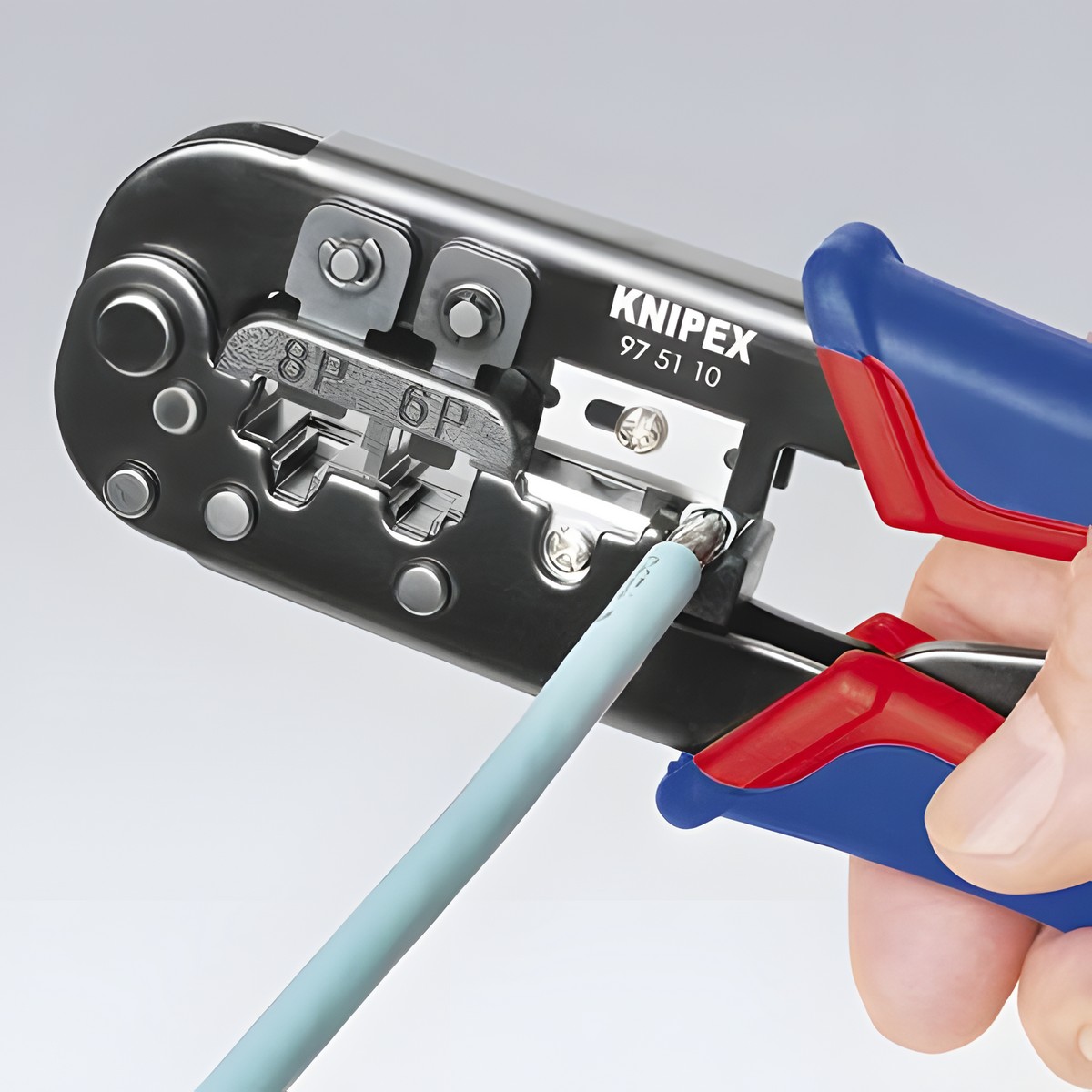 Инструмент для опрессовки штекеров типа Western KNIPEX KN-975110
