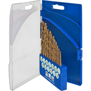 Набор сверл по металлу 13 шт. (1.5-6.5 + 3.2/4.2 мм) Профи ПРАКТИКА 640-285